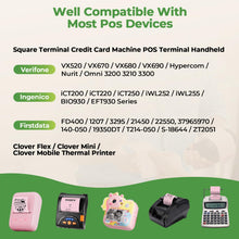 Load image into Gallery viewer, MUNBYN 2 1/4" x 50' Pink Thermal Paper, Kids Camera Refill Print Paper, Receipt Paper(10 Rolls), BPA Free Fits 58mm Mini Thermal POS Printer, Square Terminal Credit Card Machines
