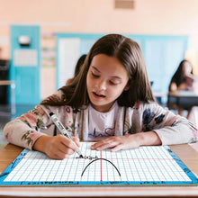 Load image into Gallery viewer, 9"x12" Small White Board with XY Axis,Portable Whiteboard for Students Practice Math,Grid Whiteboar,Double Sided Dry Erase Board for Classroom Teaching,Writable and Erasable White Boards (12 Pack)
