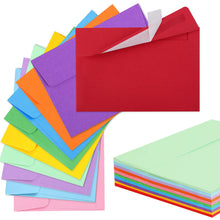 Load image into Gallery viewer, 70 Pack Colored Envelopes, 4.375x5.75&quot; Envelopes, Card Envelopes A2 Envelopes Envelopes for Invitations, Printable Invitation Envelopes for Weddings, Invitations, Postcards, Greeting Cards
