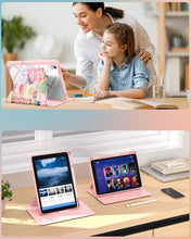 Load image into Gallery viewer, Uppuppy for iPad A16 Case for iPad 10th Generation Case 10.9 inch - 360 Degree Rotating Stand Folio Smart Cover with Pencil Holder for Women Girl, Christian Words for Apple Tablet 10th 2022/11th 2025
