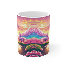 Load image into Gallery viewer, I Dream of Unicorns &amp; Butterflies #13 Ceramic 11oz AI Decorative Coffee Mug
