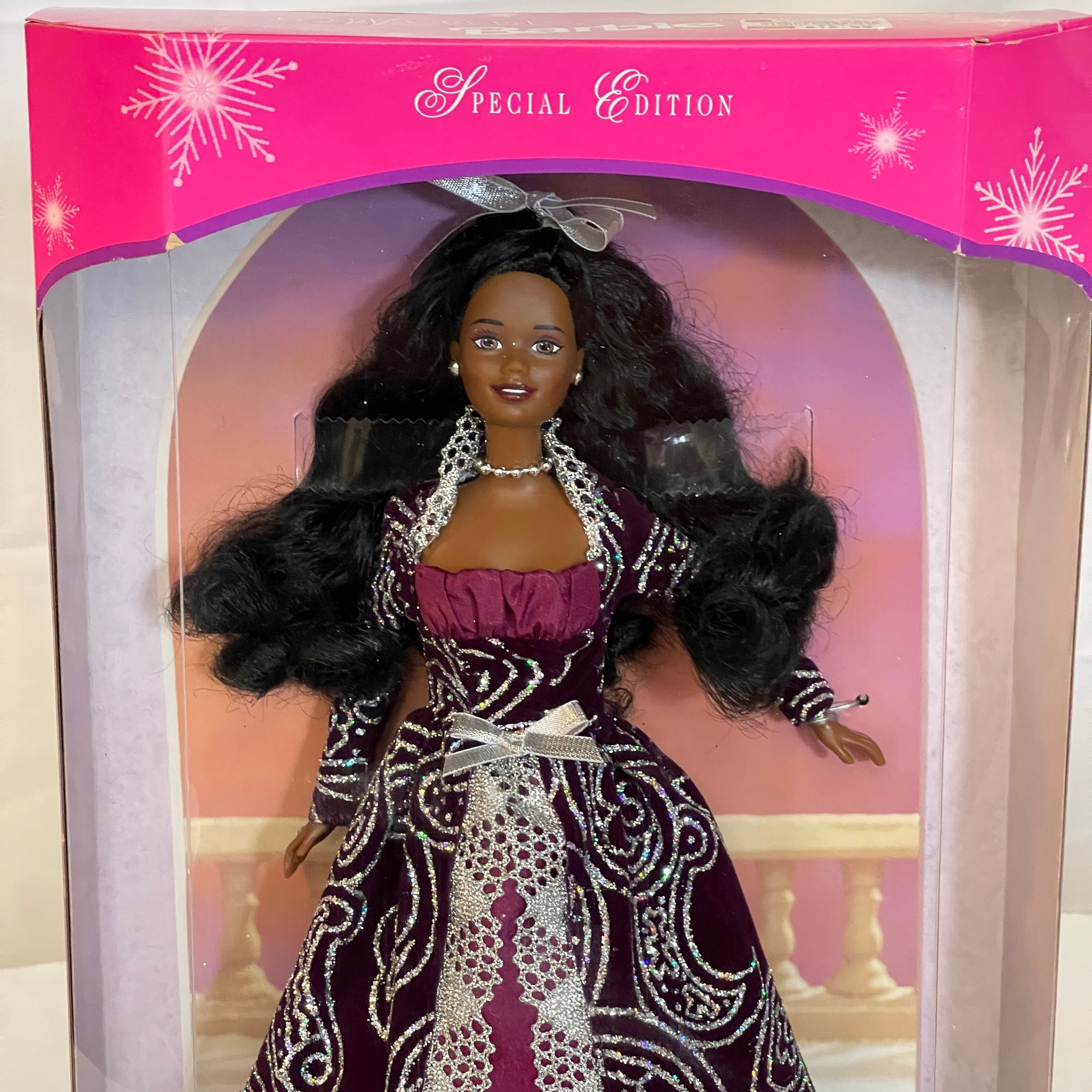 black barbie with purple dress Barbie Fashionistas Doll #125.Curvy African American AA w/ Purple Hair   ThingsGallery