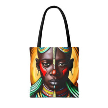 Load image into Gallery viewer, Color of Africa #2 Tote Bag AI Artwork 100% Polyester
