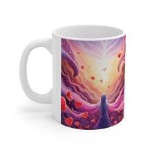 Load image into Gallery viewer, Valentine&#39;s Day From The Pink Heart #12 Mug 11oz mug AI-Generated Artwork
