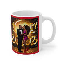 Load image into Gallery viewer, New Year&#39;s Celebration Couple #3 Ceramic Mug 11oz AI Generated
