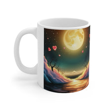 Load image into Gallery viewer, Nothing but True Love at Sunset #3 11oz mug AI-Generated Artwork

