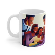 Load image into Gallery viewer, Family life is Healthy for the Soul #1 11oz mug AI-Generated Artwork
