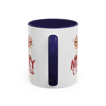 Load image into Gallery viewer, Coffee Mug - Merry Christmas Reindeer Ho Ho Ho - 11, 15oz
