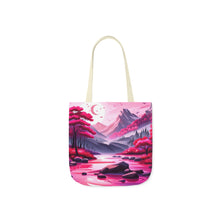 Load image into Gallery viewer, Pink Heart Series #7 Fashion Graphic Print Trendy 100% Polyester Canvas Tote Bag AI Image

