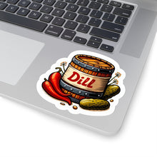 Load image into Gallery viewer, Hot Dill Pickle Barrel Vinyl Sticker, Foodie, Mouthwatering, Whimsical, Food #2
