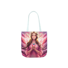 Load image into Gallery viewer, Pink Heart Series #14 Fashion Graphic Print Trendy 100% Polyester Canvas Tote Bag AI Image
