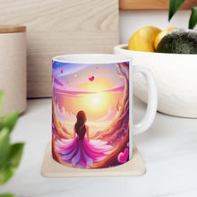 Load image into Gallery viewer, Valentine&#39;s Day From The Pink Heart #9 Mug 11oz mug AI-Generated Artwork
