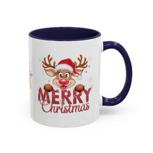 Load image into Gallery viewer, Coffee Mug - Merry Christmas Reindeer Ho Ho Ho - 11, 15oz
