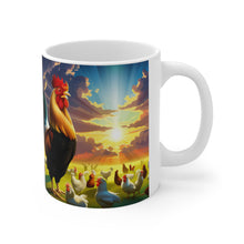 Load image into Gallery viewer, Rise and Shine #45 Ceramic 11oz AI Decorative Coffee Mug
