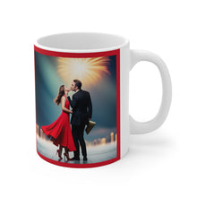 Load image into Gallery viewer, New Year&#39;s Celebration Couple Ceramic Mug 11oz Design #5
