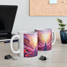 Load image into Gallery viewer, Valentine&#39;s Day From The Pink Heart #12 Mug 11oz mug AI-Generated Artwork
