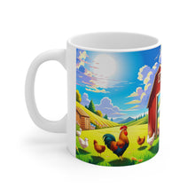 Load image into Gallery viewer, Rise and Shine #42 Ceramic 11oz AI Decorative Coffee Mug
