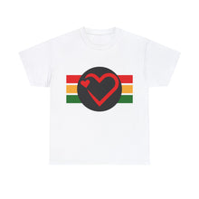 Load image into Gallery viewer, Muse Wearable Love Hearts Unisex Heavy Cotton Crewneck T-Shirt
