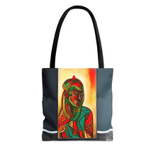 Load image into Gallery viewer, Color of Africa #3 Tote Bag AI Artwork 100% Polyester
