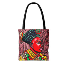 Load image into Gallery viewer, Color of Africa #6 Tote Bag AI Artwork 100% Polyester

