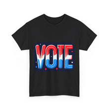 Load image into Gallery viewer, Vote Sign Election Freedom Stand for Liberty, Justice, and Democracy T-Shirt, 2024 Presidential Campaign, Election 2024 Shirt, Vote for Joy
