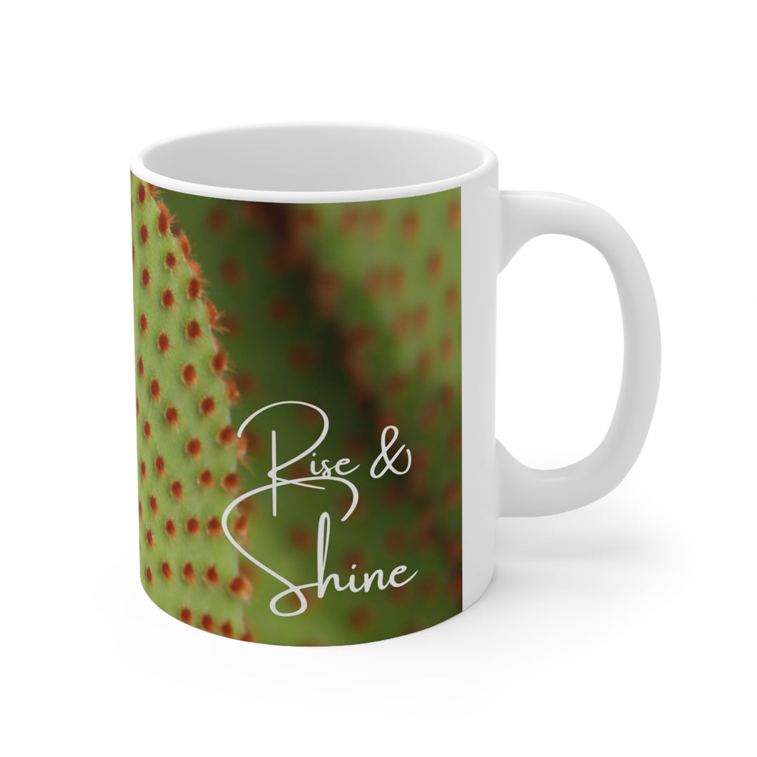 Rise and Shine #31 Ceramic 11oz Decorative Coffee Mug