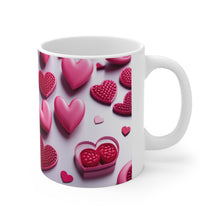 Load image into Gallery viewer, Valentine&#39;s Day From The Pink Heart #5 Mug 11oz mug AI-Generated Artwork
