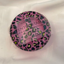 Load image into Gallery viewer, Bath and Body Works Scentportable Clip and Go Clip - Peace Sign Animal Print Pink
