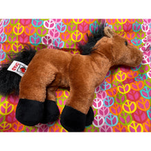 Load image into Gallery viewer, Webkinz Brown Arabian Horse HM101 No Code Stuffed Plush Animal Pet
