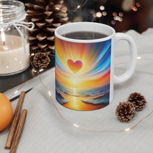 Load image into Gallery viewer, There is Love in the Universe #5 Ceramic Mug 11oz AI Generated Artwork
