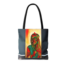 Load image into Gallery viewer, Color of Africa #3 Tote Bag AI Artwork 100% Polyester
