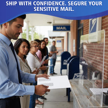 Load image into Gallery viewer, #8 Double Window Security Check Envelopes,500 Counts Double Window Self Seal Security Envelopes,No.8 Double Window Bussiness Envelopes Designed for Checks/Tax Form/Invoices/Business Correspondence
