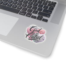 Load image into Gallery viewer, Empower yourself God is In Control Vinyl Stickers, Laptop, Diary, Journal #2
