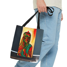 Load image into Gallery viewer, Color of Africa #3 Tote Bag AI Artwork 100% Polyester
