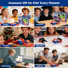 Load image into Gallery viewer, 2-in-1 Football &amp; Battle Robot Car Kit, ESP32 APP-Remote Control Battlebolt Car Fighting Robot Toy for Kids Wireless Gameplay Robotics STEM Science Kit Birthday Gift for Boys Girls Age 8+ (One Car)
