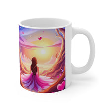 Load image into Gallery viewer, Valentine&#39;s Day From The Pink Heart #9 Mug 11oz mug AI-Generated Artwork
