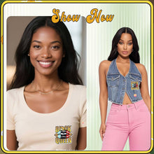 Load image into Gallery viewer, Black Women is Queen Patch, Black Girl Lips Queen Iron On Sew on Embroidered Patch Badge for Clothes Jacket Jeans Backpacks
