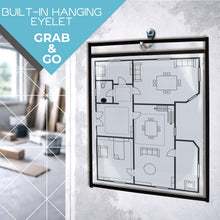 Load image into Gallery viewer, 50 Pack Job Ticket Holders, Plastic Sleeves for Paper 8.5x11 inch, Clear Dry Erase Pocket Sleeves for Work Orders, Shop Ticket Holders and Document Protection
