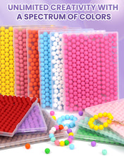 Load image into Gallery viewer, 150PCS FIVEIZERO Silicone Beads 15mm for Keychain Making, Bulk Rubber Beads for DIY Crafts, Bracelets, and Necklaces, Keychain Bead for Pens.(Pink)
