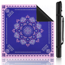 Load image into Gallery viewer, Ghouse 32.3''X32.3'' Mahjong Mat Non-Slip Noise Reduction Mahjong Mats Waterproof Mahjong Table Cloth Rubber Game Pad with 1 Carrying Bag for Mahjong,Poker,Card, Board, Dominoes(Purple)
