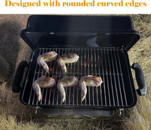 Load image into Gallery viewer, Grill Grates Replacement Part for Weber Go-Anywhere 121020, 1141001, 80631, 9201, BBQ Accessories for Weber Gas and Charcoal Go-Anywhere Grill, Stainless Steel Cooking Grid and Grill Flavorizer Bar
