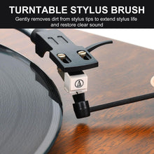 Load image into Gallery viewer, 6-in-1 Vinyl Record Cleaning Kit | Vinyl Record Cleaner Kit – Includes 2in1 Velvet Microfiber Brush, Soft Antistatic Nano Fiber Brush, Cleaning Liquid, Duster &amp; Stylus Brush, Storage Box, for Records
