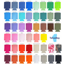 Load image into Gallery viewer, TahoeBay Blank Beer Can Cooler Sleeves (25-Pack) Bulk Sublimation Blanks for Vinyl Plain Collapsible Foam Can Sleeves Coolers for Soda Cans &amp; Bottles Black White Assorted Solid Color (Blush)

