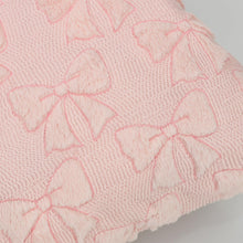 Load image into Gallery viewer, YDBDAT Coquette Bow Throw Pillow Covers Pink Set of 2 Soft Preppy Stuff Plush Faux Fur Bowknot Pillow Case for Sofa Room Christmas Decor Pink
