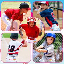 Load image into Gallery viewer, Equsion 144 Pcs Softball Gifts for Team Ice Cream Drip Softball Keychain DIY Craft Making Kit Acrylic Ice Cream Drip Charms Beads Key Rings for Sport Party Favor Backpack Accessories Decoration
