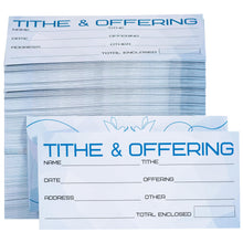 Load image into Gallery viewer, Offering Envelopes for Church, 500 Count, Tithes and Cash Envelopes for Church Donations
