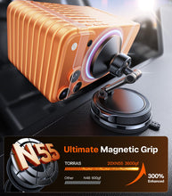 Load image into Gallery viewer, TORRAS 2026 Vacuum for Magsafe Car Mount【98+LBS Strongest Suction &amp; Ultra Magnet】 Magnetic Phone Holders for Your Car, 360° Adjustable Car Phone Holder Mount for iPhone 17 Pro Max 16 15 14 13 12
