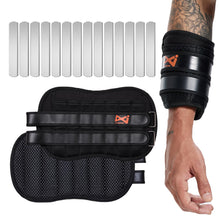 Load image into Gallery viewer, Adjustable Wrist Weights, Arm Weights for Women Men, Removable Weighted Wrist Weights for Fitness Workout, Running, Jogging, 1Pair 2 Pack (Wrist Weight 6.6 LBS)
