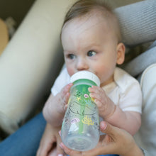 Load image into Gallery viewer, Dr. Brown's Anti-Colic Options+ Wide-Neck Baby Bottle Designer Edition Bottles, Ocean Decos, 9 oz/270 mL, Level 1 Nipple, 0m+, 2-Pack
