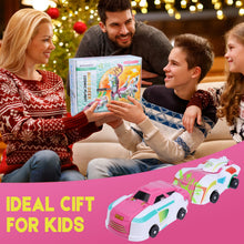 Load image into Gallery viewer, SOYUOI 2-in-1 Mars Deer Transformation Car Toy -Magnetic Collision Robot &amp; Dinosaur Deformation Toy for Kids | Exciting Gift for Boys and Girls | Perfect for Birthdays and Christmas (Pink)
